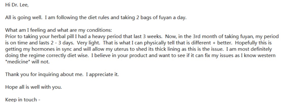 Fuyan Pill Reviews